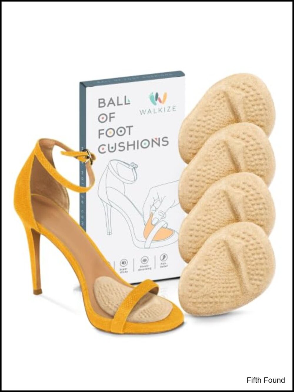 Metatarsal Pads Ball of Foot Cushions for Women High Heels